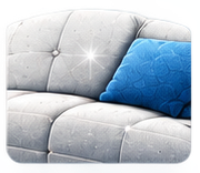 Illustration of a clean sofa